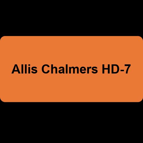 Allis Chalmers HD-7
